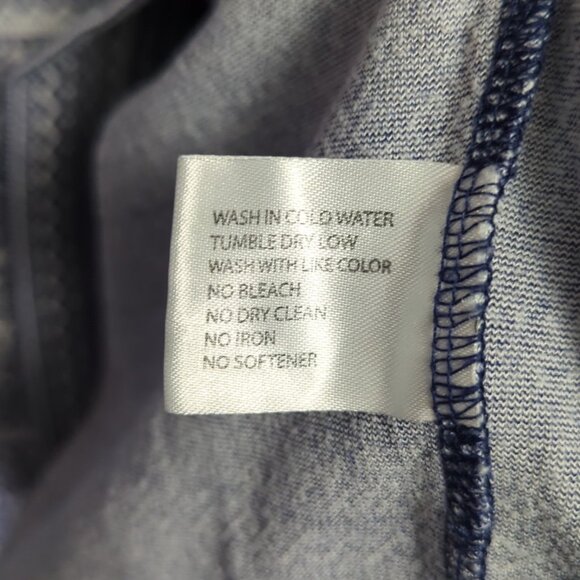 Rhoback 1/4 Zip Top Men's L Blue Geometric Performance Q-Zip Pullover Golf - Picture 9 of 11